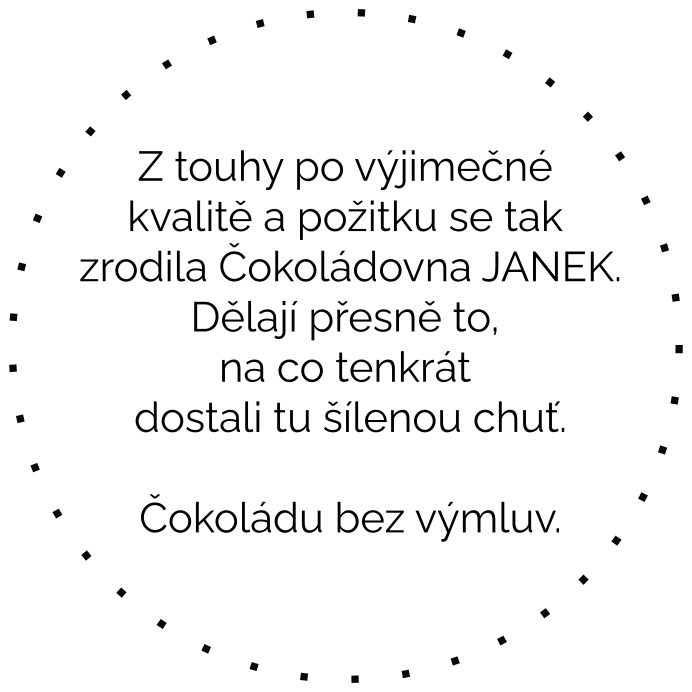 Čokoláda bez výmluv